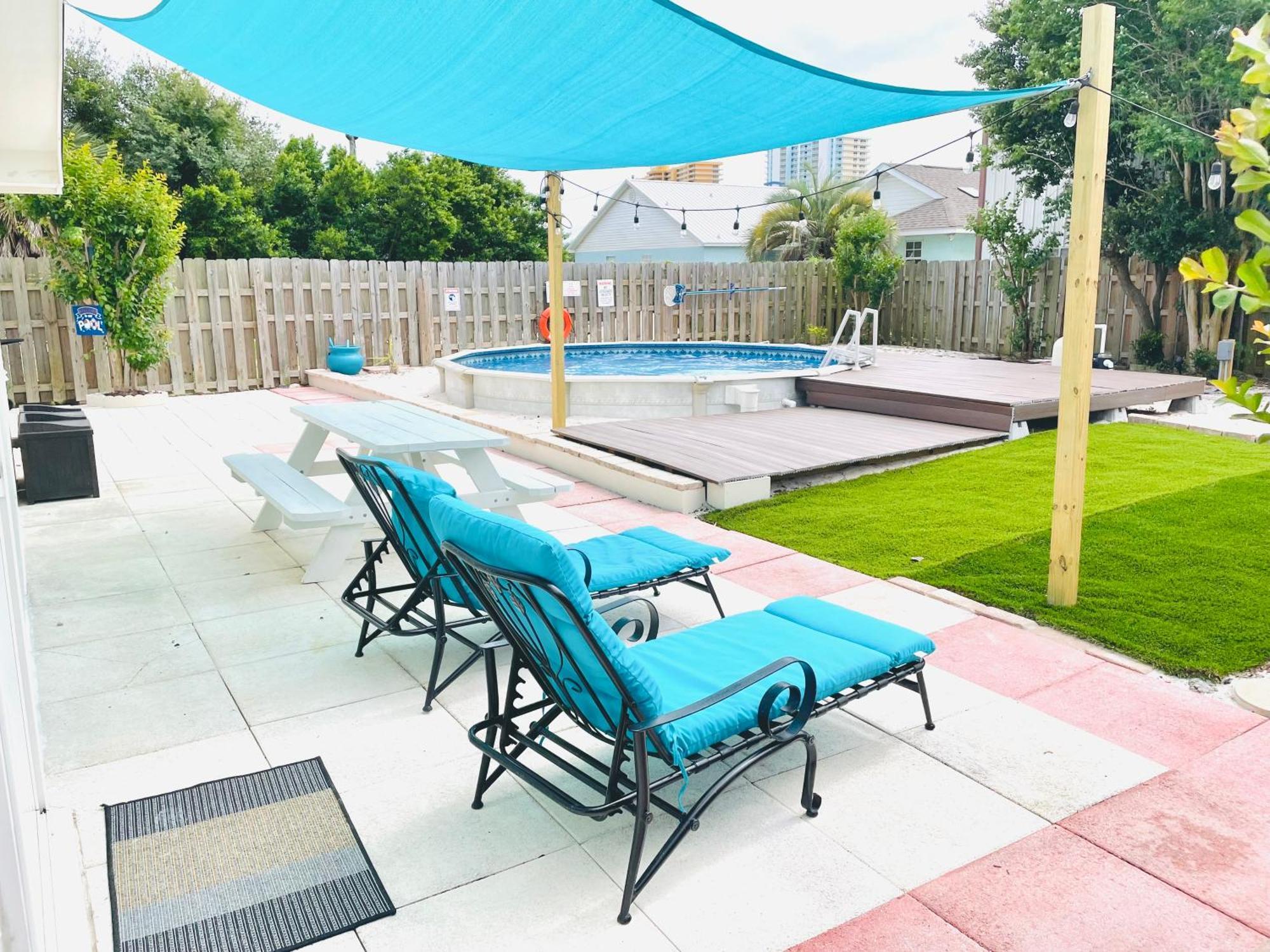 פנמה סיטי ביץ' Sea Salt Vacation Home, Private Pool - Walk To Beach מראה חיצוני תמונה
